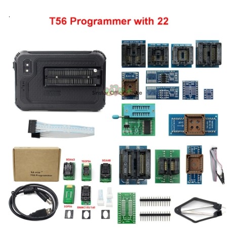 T56 High-speed USB programmer NAND NOR EMMC BGA BOIS Notebook motherboard programming navigation LCD