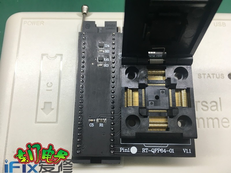 RT809H Flip-seat VF Air Conditioning MCU IRMCK341_343_311 Connector RT-QFP64-01