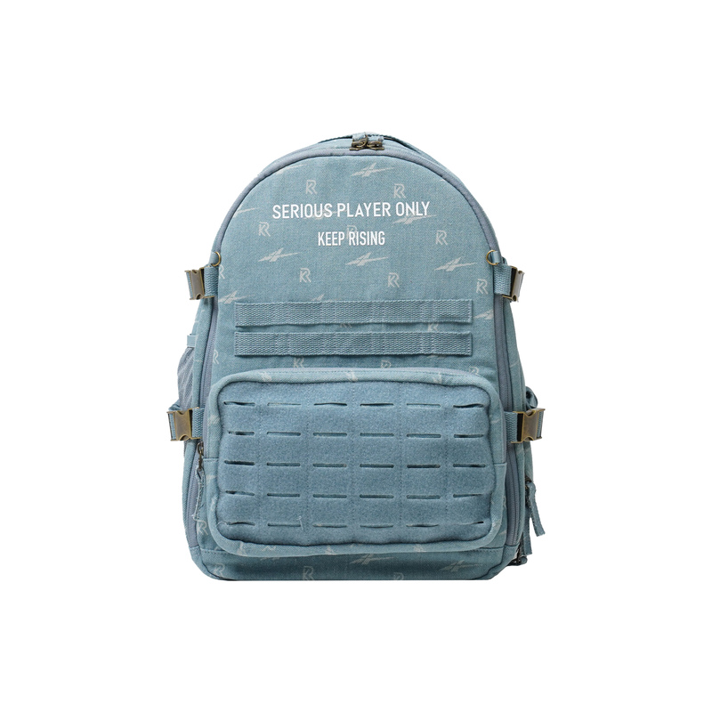 [Same Style as Ke Ran] Spo Kr Denim Basketball Backpack Small Size