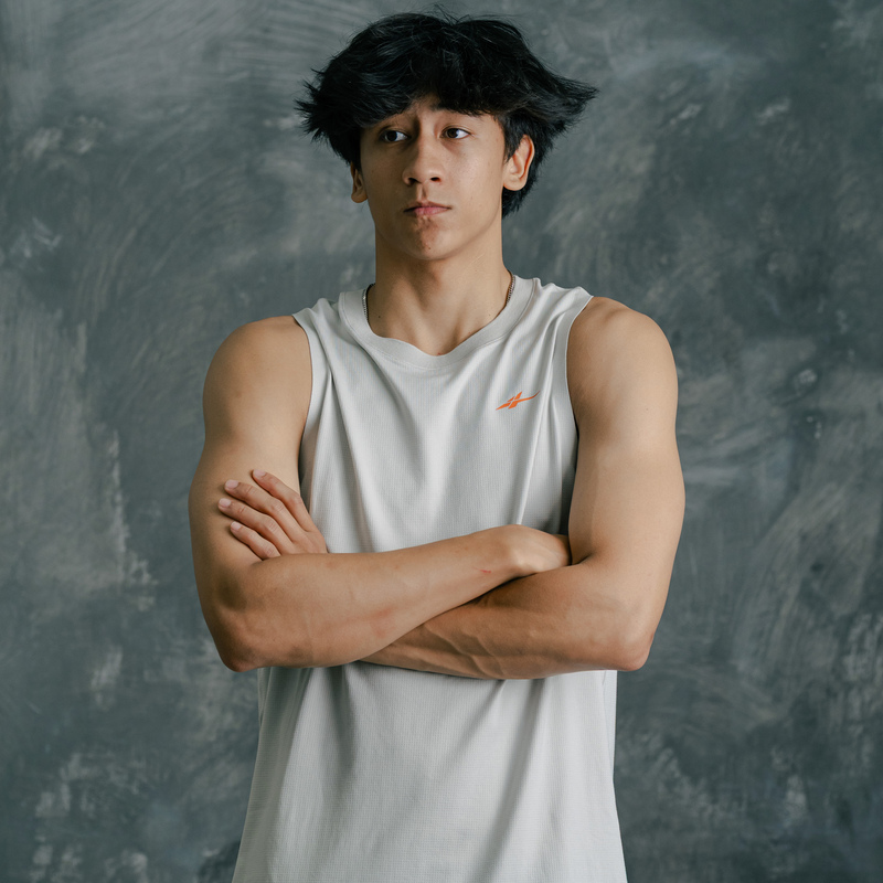 [Same Style as Xie Wei'An and Li] Spo Quick-Drying Wide-Shoulder Basketball Vest