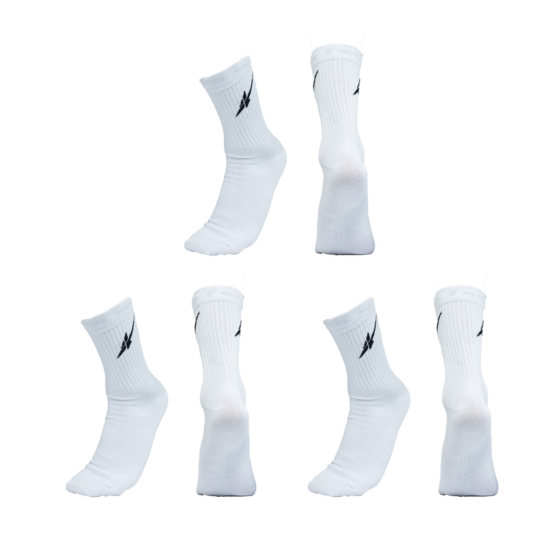 Spo Casual Socks 3.0 White (3 Pairs/6 Pairs Pack)