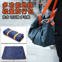  Outdoor portable waterproof carpet mat Moisture-proof mat Picnic mat Camping picnic cloth Lightweight travel bag Double layer
