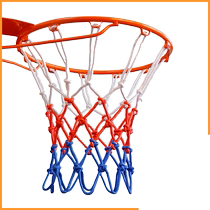 Filet de Basket-Ball Net Pocket Bold Standard Filet de Basket-Ball extérieur Durable intérieur et extérieur Filet de Poche Compétition Sportive Spécial A10