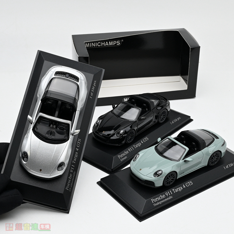 Minichamps Mini 1:43 Porsche 911 992.2 Targa 4 Gts Car Model