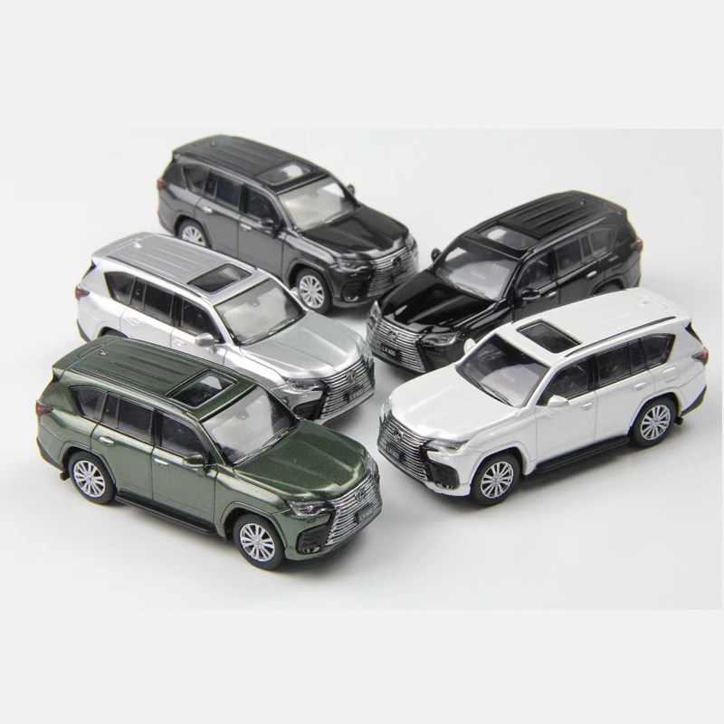 LCD 1:64 LX600 yx600 хайлш автомашины загвар нь бэлэн бүтээгдэхүүн цуглуулах жижиг хувьтай