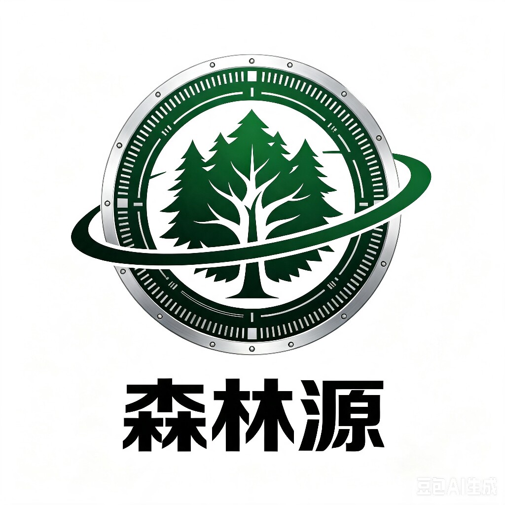 森林源电动转盘的LOGO