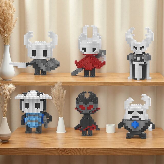 Hollow Knight game peripheral Little Knight Bumblebee Quiro assembled building block model series particle toy ornaments