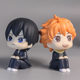 Two-Dimensional Volleyball Anime Peripheral Q-Version Figure Hinata Shoyo Kageyama Tobio Case Model Small Ornament