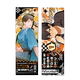 Haikyuu!! Anime Character Merchandise: Flow Sand Ticket, Nishiguchi Yuki, Kageyama Tobio, Tsukishima Kiyoshi, Laser Ticket Collection Card