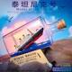 Bottle Ship Series Titanic Building Block Model One Piece Sunny Ship Black Pearl Ship Toy Ornament