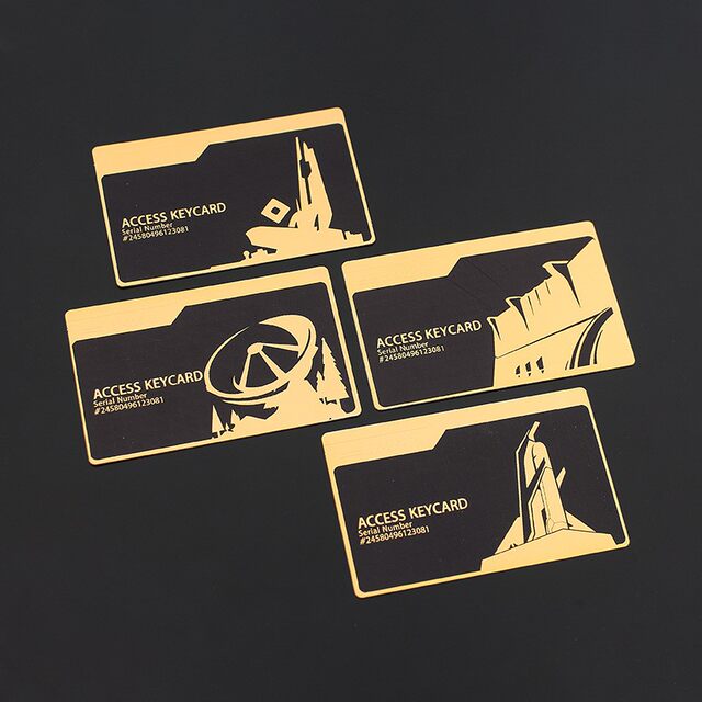 Delta Operation Game Peripheral Bucksh Aerospace Base President Metal Key Card Nfc Prison Warden Room Card