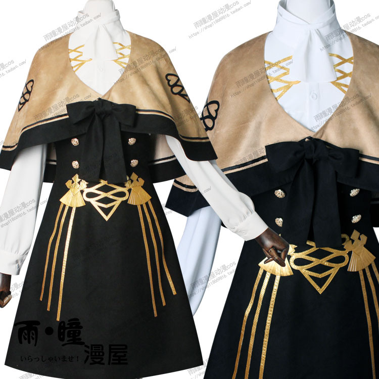 【Yutong Manwu】Fire Emblem: Wind, Flowers, and Moonlight - Blue Lion Academy - Mercedes Cosplay Costume 【Yutong Manwu】Fire Emblem: Wind, Flowers, and Moonlight - Blue Lion Academy - Mercedes Cosplay Costume