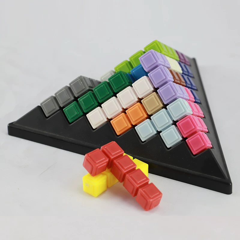 小乖蛋 Smart three dimensional pyramid, intellectual tetris, smart toy, board game