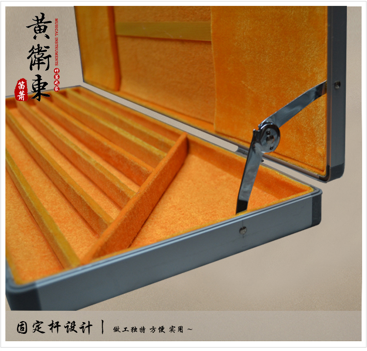 Sáo nhạc cụ hộp 1 2 gói đơn / nhiều gói hợp kim nhôm Hộp sáo hộp sáo trúc có thể được tùy chỉnh - Phụ kiện nhạc cụ day dan