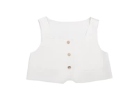 Белый жилет