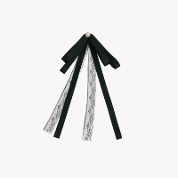 Лента, черная галстук-бабочка