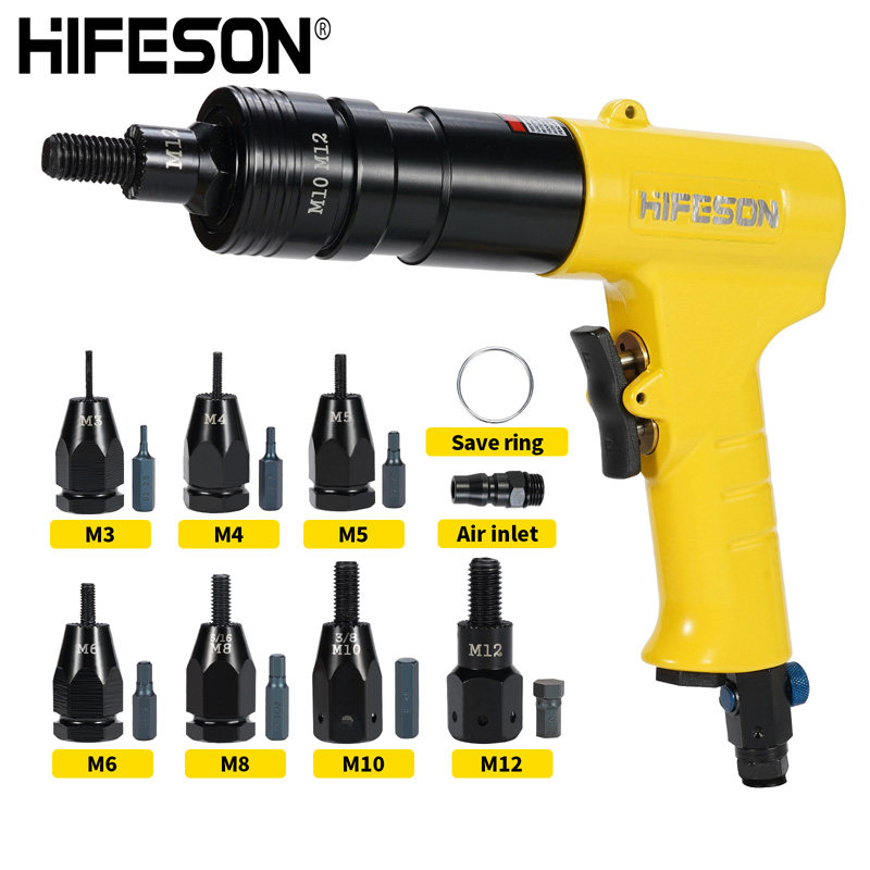 Sea Flying Shark 802 Pneumatic Pull Cap Gun Pull Nut Gun Pull Mother Gun Pull Riveting Nut Gun M3M4M5M6M8M10M12