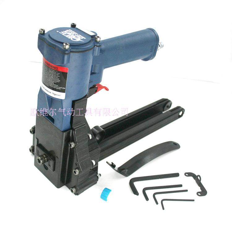 Taiwan's Orville OW-3519 Pneumatic sealing box machine paper leather seal box nail gun code nail gun packer sealing machine