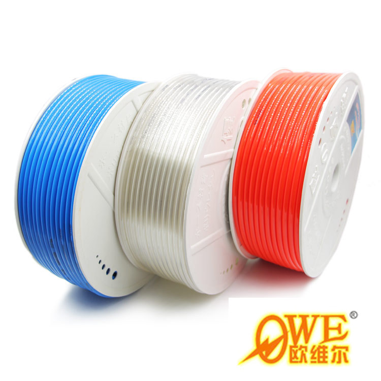 Manufacturers direct sales of Eville 8*5 PU pipe PU hose TPU pneumatic tube PU spring tube white