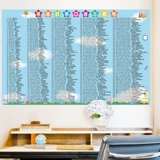 Наклейки для школьников на стену, постер, английский, на каждый день, раннее развитие