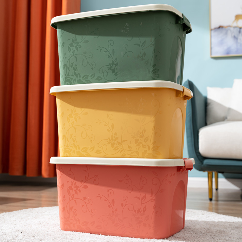 Debris collection box desktop with lid snack box clothesClothing box plastic toy storage box