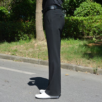 Spring and summer thin-style Breeze Casual Broadlegged Pants Male Elastic Body Pituitary Pants Loose Pants Loose Straight Drum Retro Big Leggings Pants.