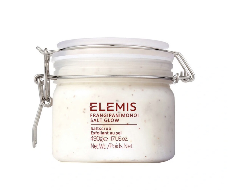 In Stock! Effective British Elemis Tahitian Plumeria Body Scrub Exfoliating 490g