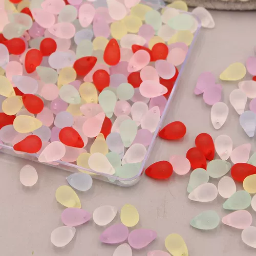 Акриловая матовая прозрачная китайская шпилька с кисточками, подвеска, аксессуары, аксессуар для волос, бусины