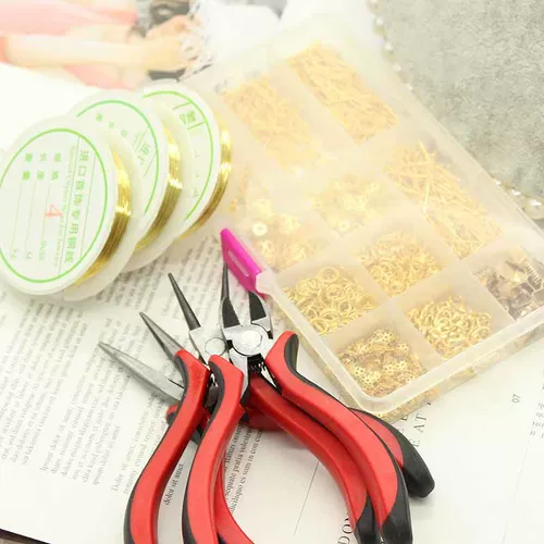DIY материалы ручной работы, инструменты, аксессуары для бисера, открытое кольцо, Т/9-образная игла, застежка-лобстер, цветок, помидор, пряжка, набор плоскогубцев
