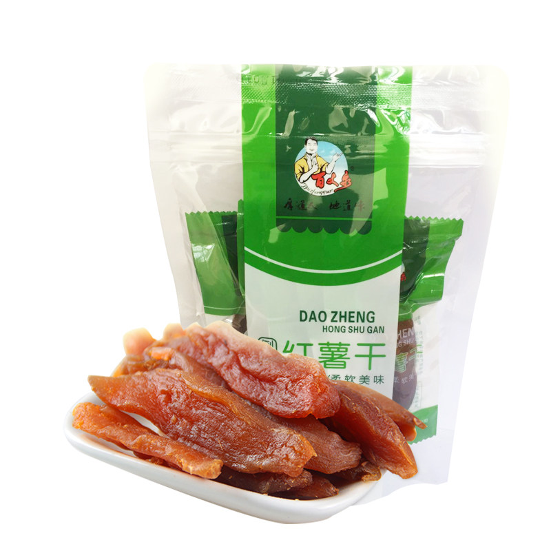 GanNantes to produce snacks Peppers Sweet Potato Dry 150g Xingguo Inverted Steamed Sweet Potato Strips independent Packaging Leisure
