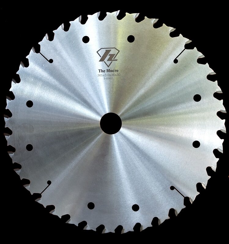 Multi-piece saw blade black wood without scraper carbide wood cutting without black log density board