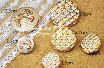 Headwear Hair Accessories Gold Metal Buckle Decorative Buckle PJ12110208