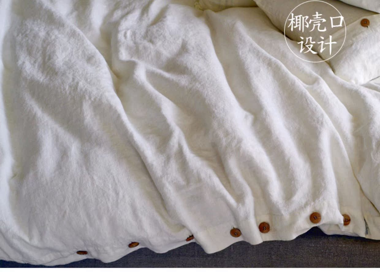 100% chất lượng chăn tinh khiết lanh chăn lanh giường Pháp rắn - Quilt Covers 	mua chăn phao	