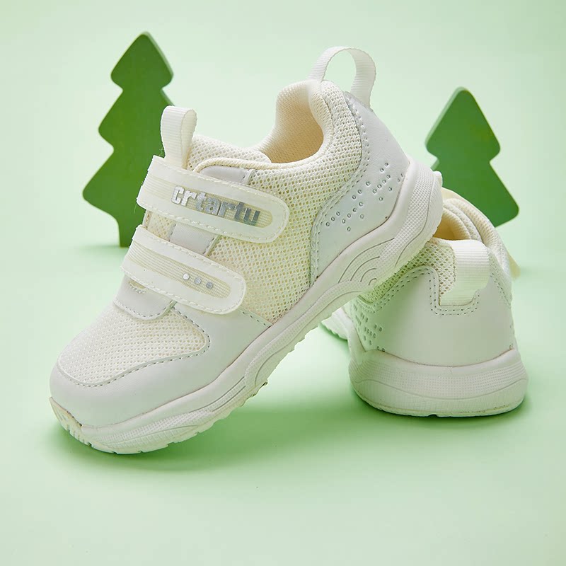 Carter Rabbit toddler shoes spring and autumn boys and girls baby hollow breathable mesh shoes 0-1-3 years old mesh soft bottom 2 summer children's shoes