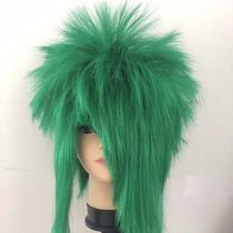 Burial love family wig Non-mainstream Kill Matt wig Male explosive head Female long straight hair net red hair headgear