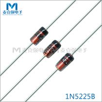 Bulk in-line zener diode 1N5225B DO-35 Red glass sealed zener 1 2W 0 5W 3V