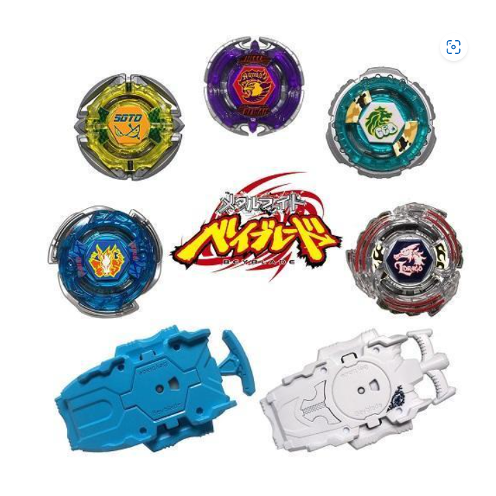 Боевой гиробайт BEYBLADE спиральный гироб BBG-31 WBBA 10-я годовщина подарочная коробка детский пластик гиря подходит с 7 лет