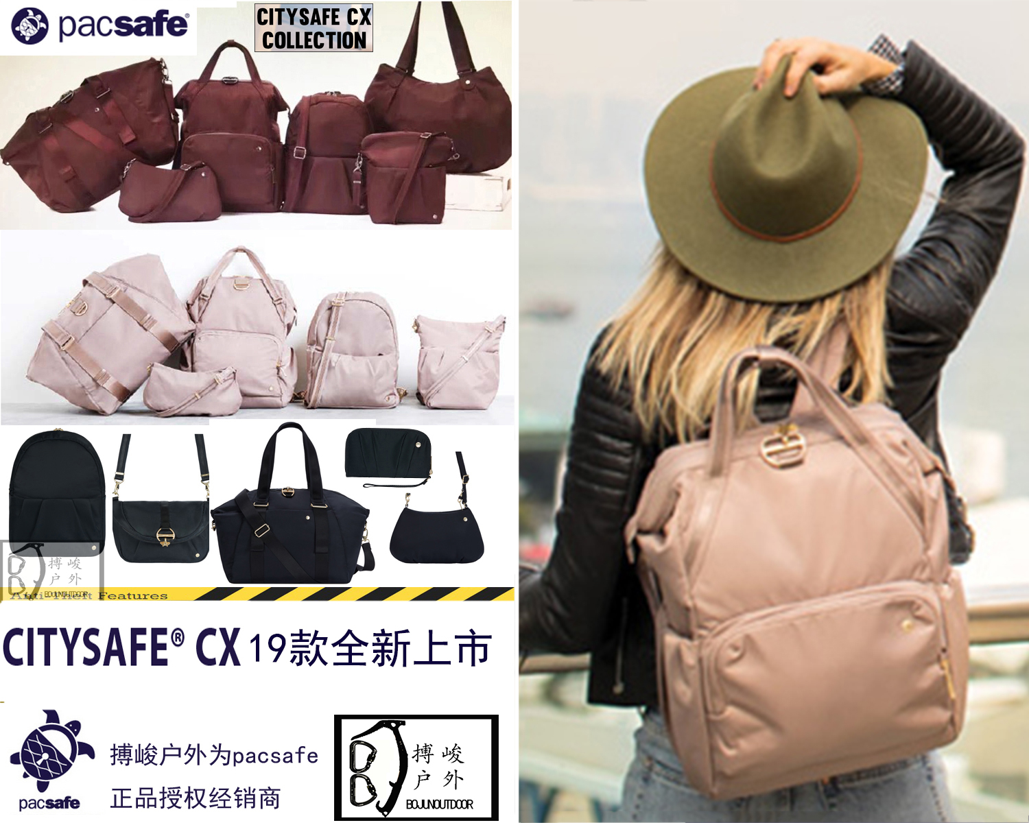 pacsafe backpack purse