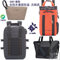 pacsafe anti-theft waterproof traceability rafting leather paddling ocean wading beach travel shoulder special offer