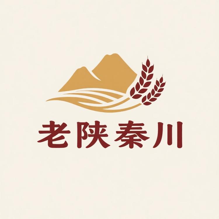 老陕秦川特产店的LOGO