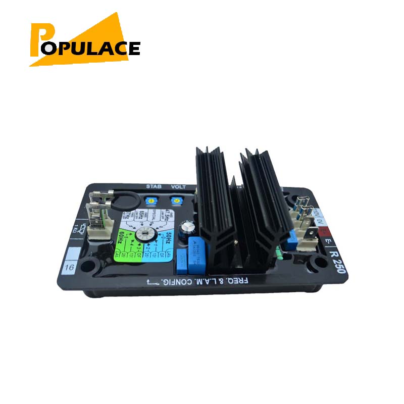 Leesenma brushless generator AVR R250 voltage regulator board AC voltage regulator board R250 Automatic voltage regulator