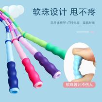 Skipping rope for children primary school special for junior high school students high school entrance examination kindergarten beginner bamboo section 2024 new racing with handle