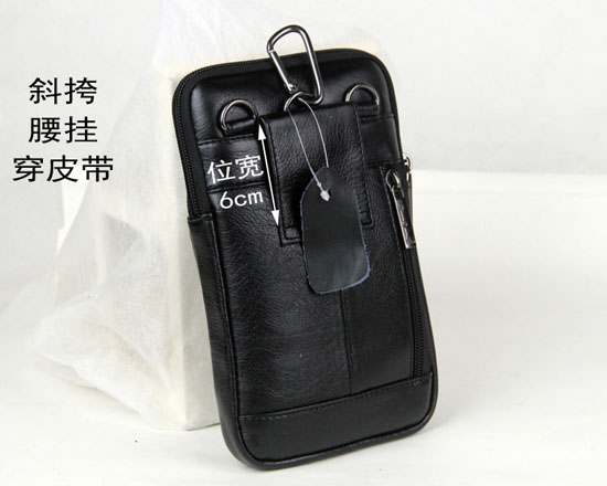 Túi đeo vai nhỏ đeo chéo nhỏ giản dị túi điện thoại di động nam 7 inch da mỏng đa chức năng treo thắt lưng mua túi đựng điện thoại ở đâu