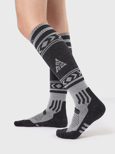 [Nan En & Awex Collaboration] Ski Socks for Women, 25 Years of Merino Wool, Warm and Professional Outdoor Socks for Men