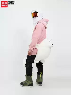 Nanen new ski gear small ChinChin tortoise hip knee pad single double board men and women ski protection