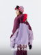 Nanen 25 new men's and women's single and snowboard ski clothing Dermizax professional 3L berry purple top