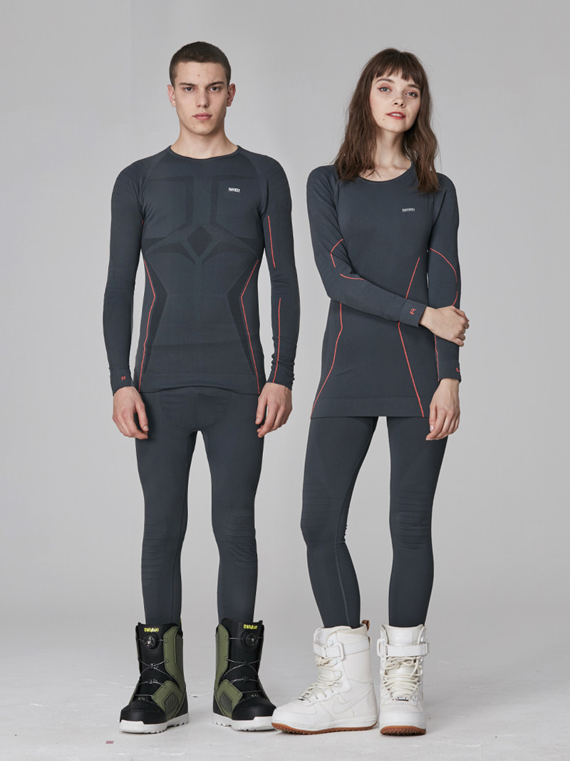 Nanen sports heating clothes Men's quick-drying function outdoor underwear Women's cycling perspiration sanitary pants Ski underwear set