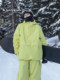 Nanend Candy-Colored Ski Jacket for Women, Snowboard and Double-Board Waterproof and Breathable Cotton-Filled Ski Jacket