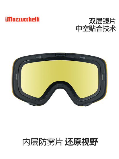 [Ng21 Spare Lens] Nanend Ski Goggles Clear Lens Anti-Fog Light Enhancing Lens Spare Lens