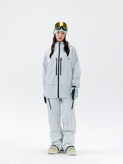 Nanen New Women's Ski Pants Primaloft Cotton Professional Single and Double Board Women's Straight-Leg Recco Rescue Pro Version